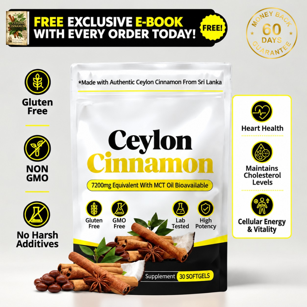 Ceylon Cinnamon + MCT Oil | Blood Sugar & Energy Support