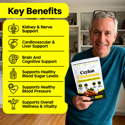 Ceylon Cinnamon + MCT Oil | Blood Sugar & Energy Support