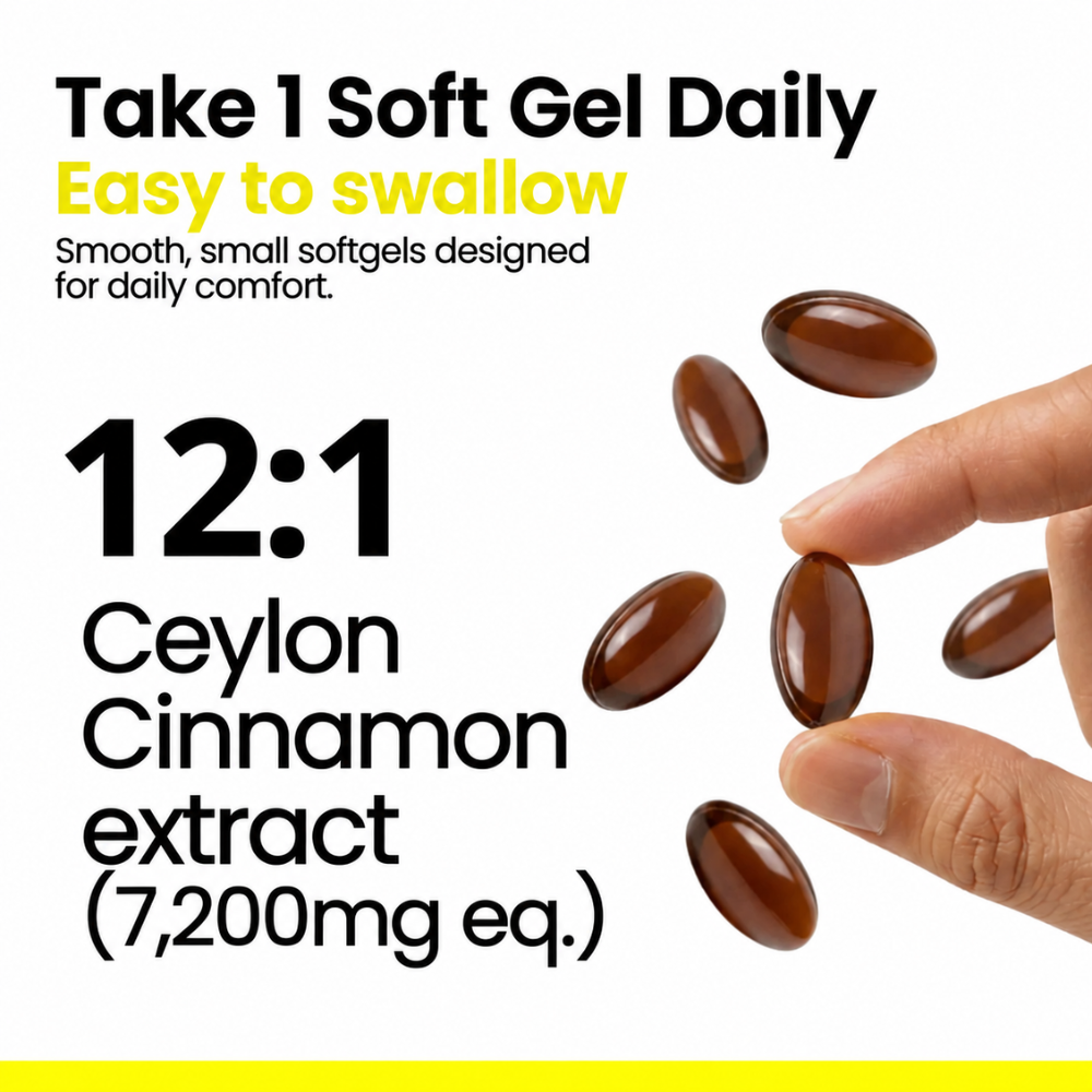 Ceylon Cinnamon + MCT Oil | Blood Sugar & Energy Support